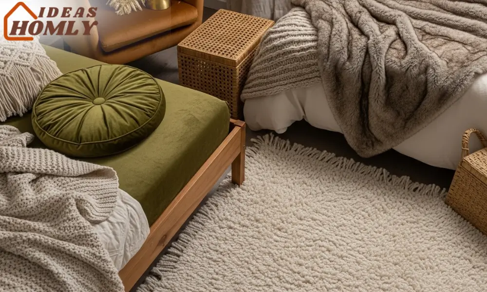 Shag Rugs and Plush 70s Textures