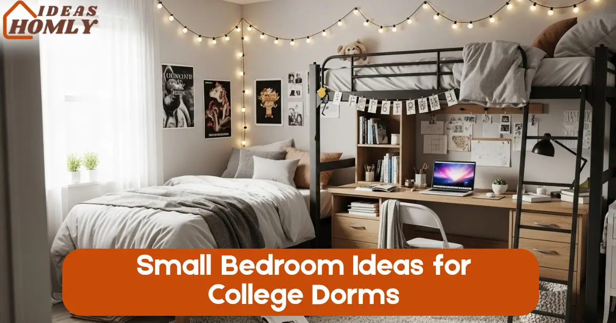 Small Bedroom Ideas for College Dorms