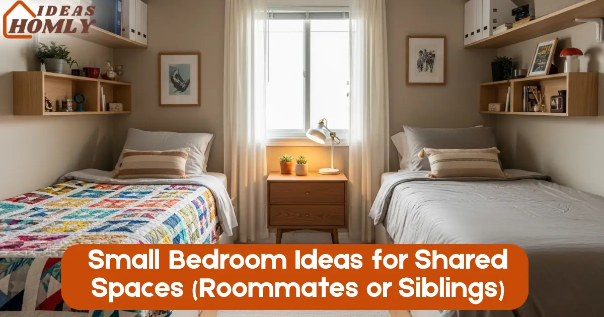Small Bedroom Ideas for Shared Spaces (Roommates or Siblings)