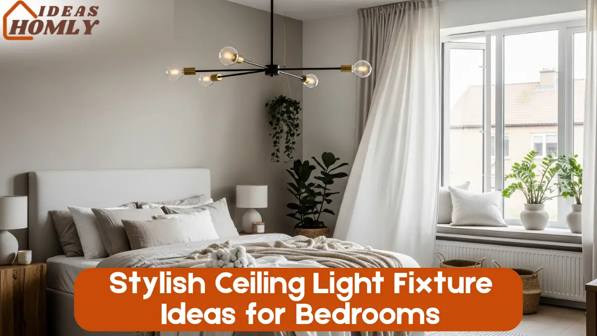 Stylish Ceiling Light Fixture Ideas for Bedrooms