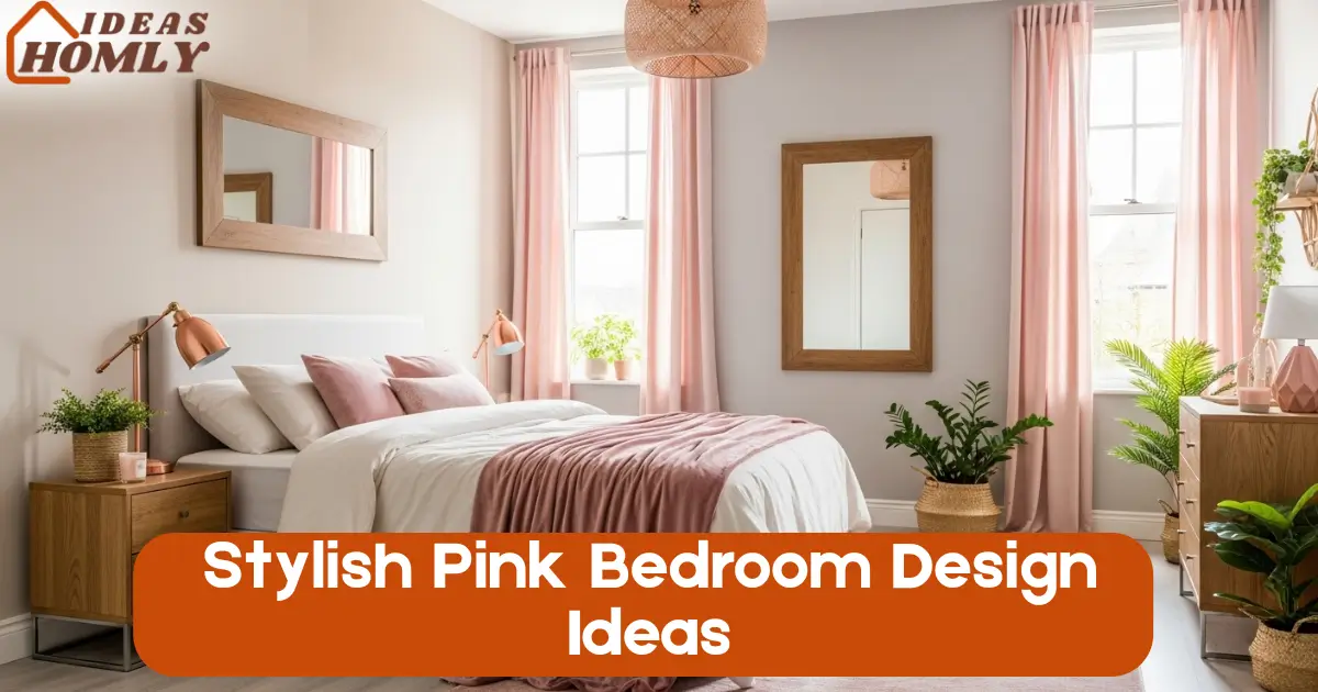 Stylish Pink Bedroom Design Ideas