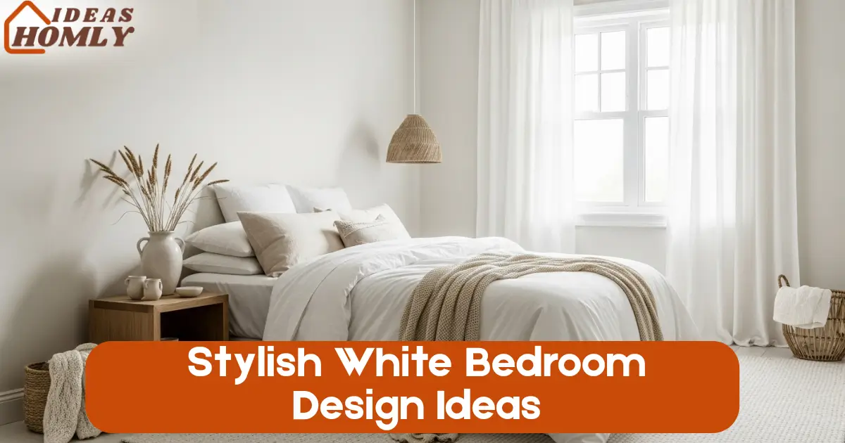 Stylish White Bedroom Design Ideas