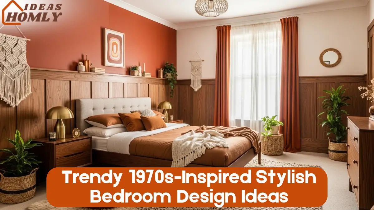 Trendy 1970s-Inspired Stylish Bedroom Design Ideas