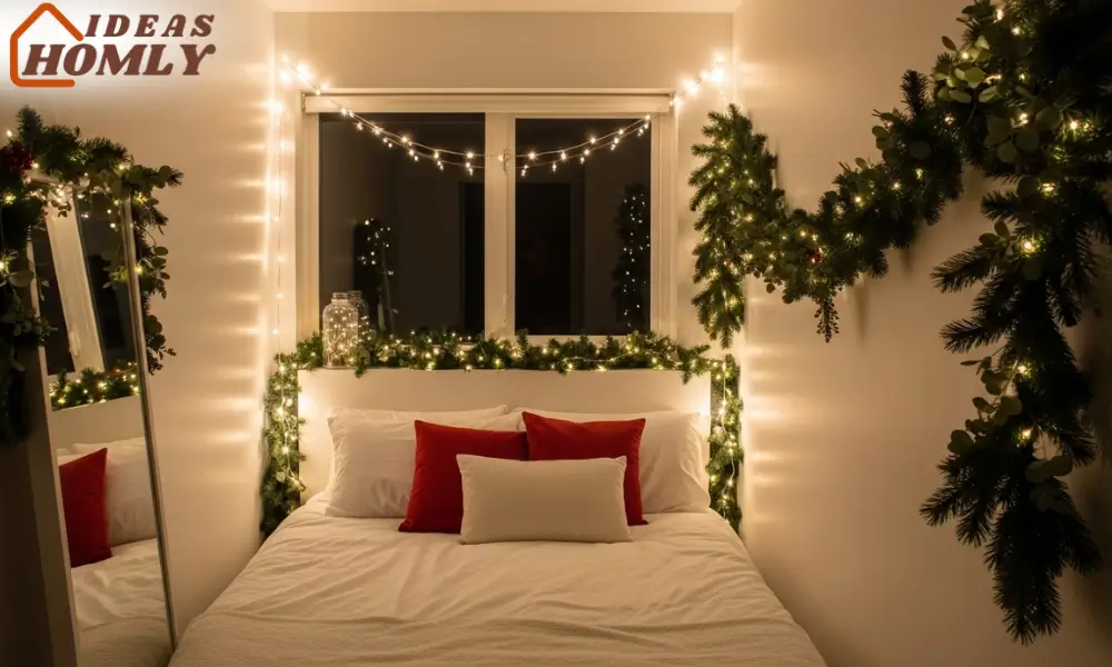 Twinkling Garland & Fairy Light Decor for Small Bedrooms