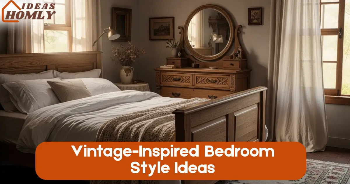 Vintage-Inspired Bedroom Style Ideas