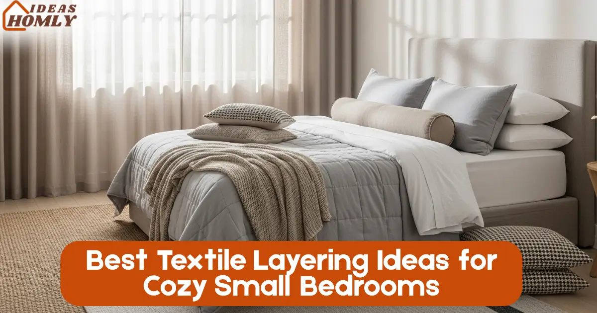 Best Textile Layering Ideas for Cozy Small Bedrooms