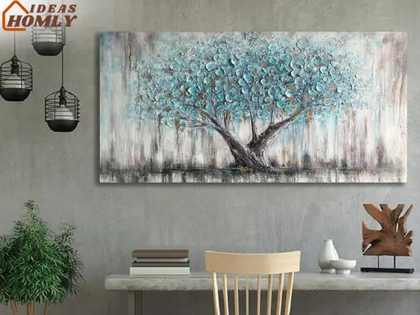 Modern Large Panoramic Landscape Artwork