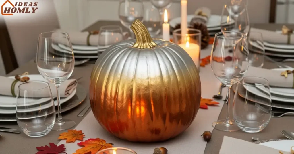 Ombré Metallic Fade Pumpkin