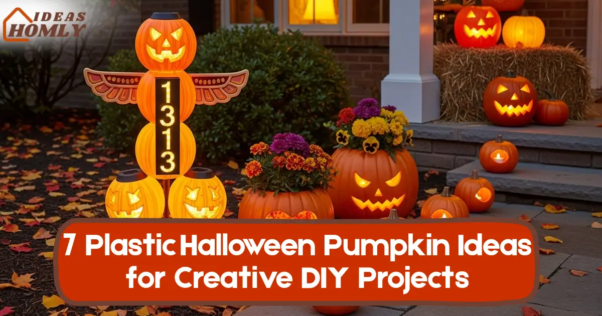 7 Plastic Halloween Pumpkin Ideas for Creative DIY Projects