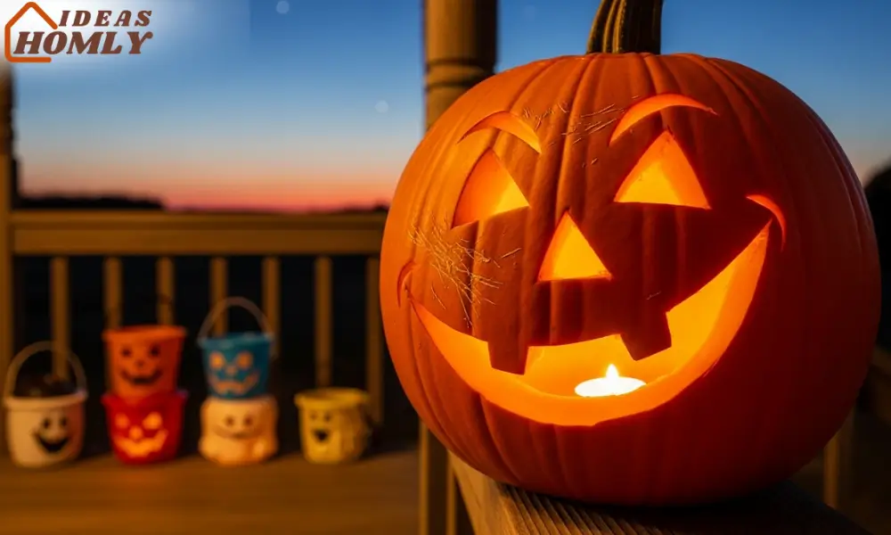 Crescent Smile Pumpkin Carving