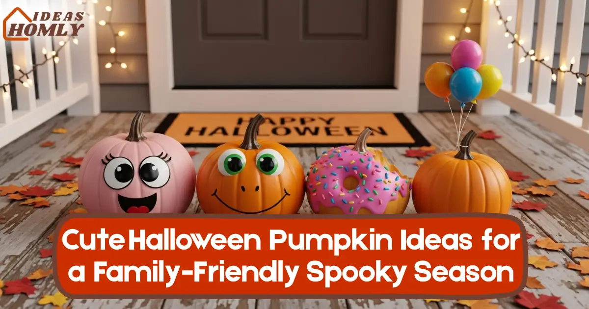 9 Cute Halloween Pumpkin Ideas for a Family-Friendly Spooky Season