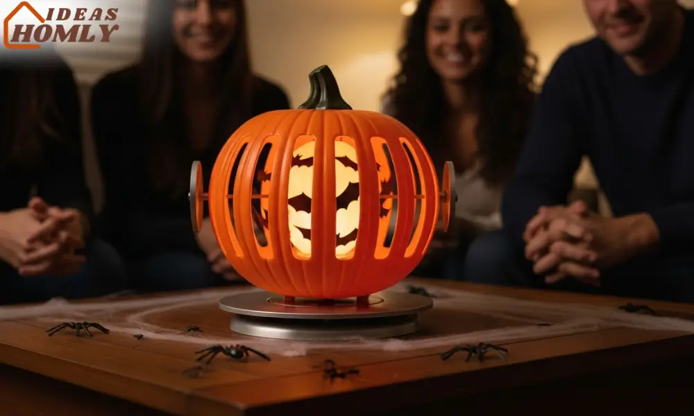 DIY Spinning Zoetrope Pumpkin Halloween Project