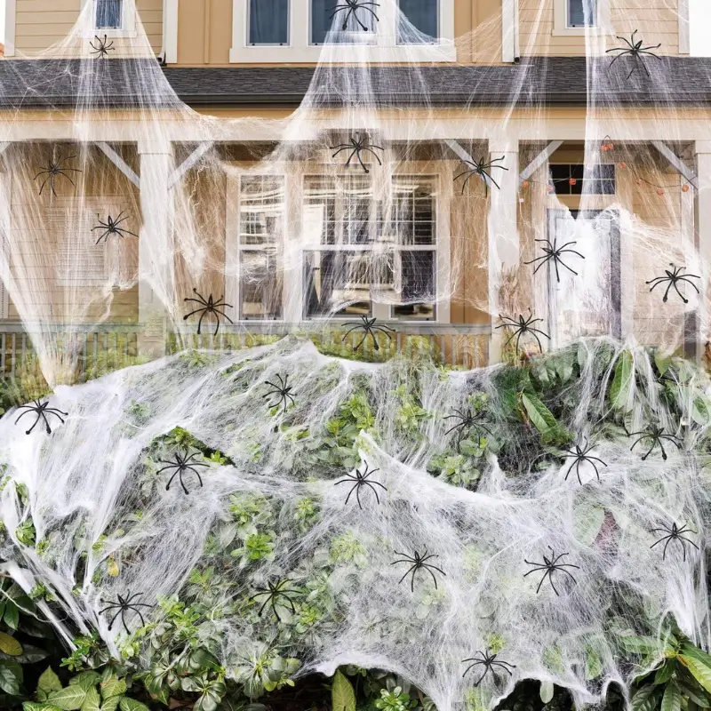 Halloween Spider Webs Decorations