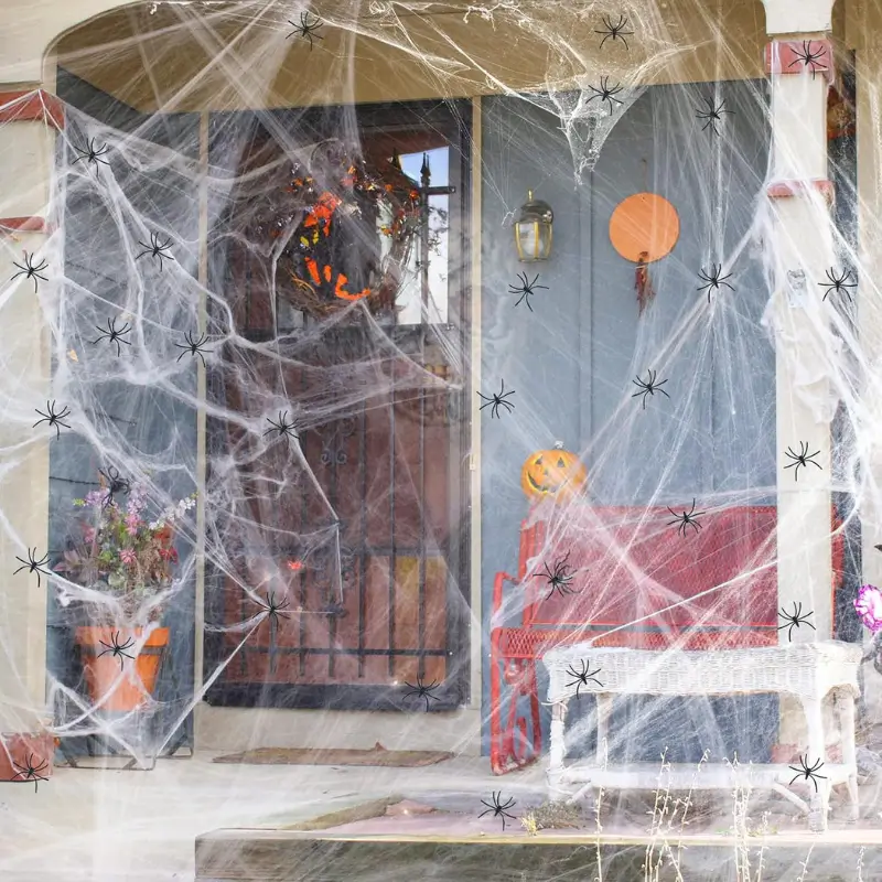 Halloween Spider Webs Decorations