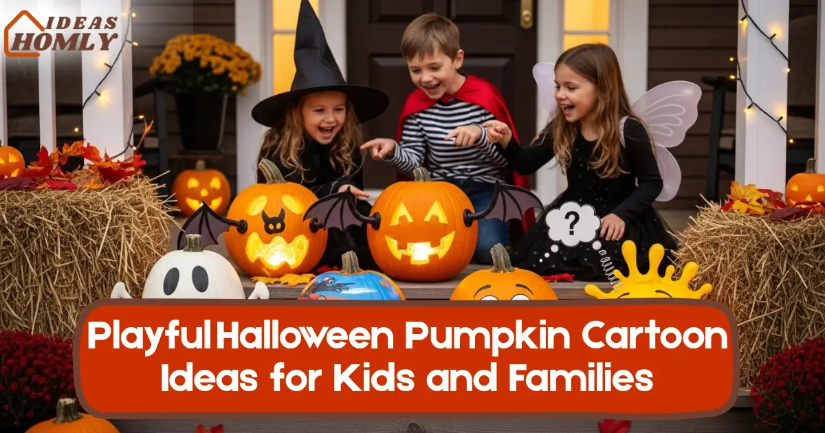 Playful Halloween Pumpkin Cartoon Ideas for Kids and Families