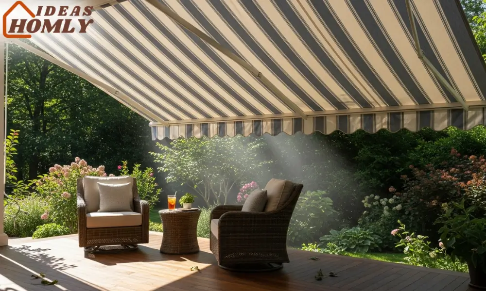 Retractable Awnings for Adjustable Porch Shade