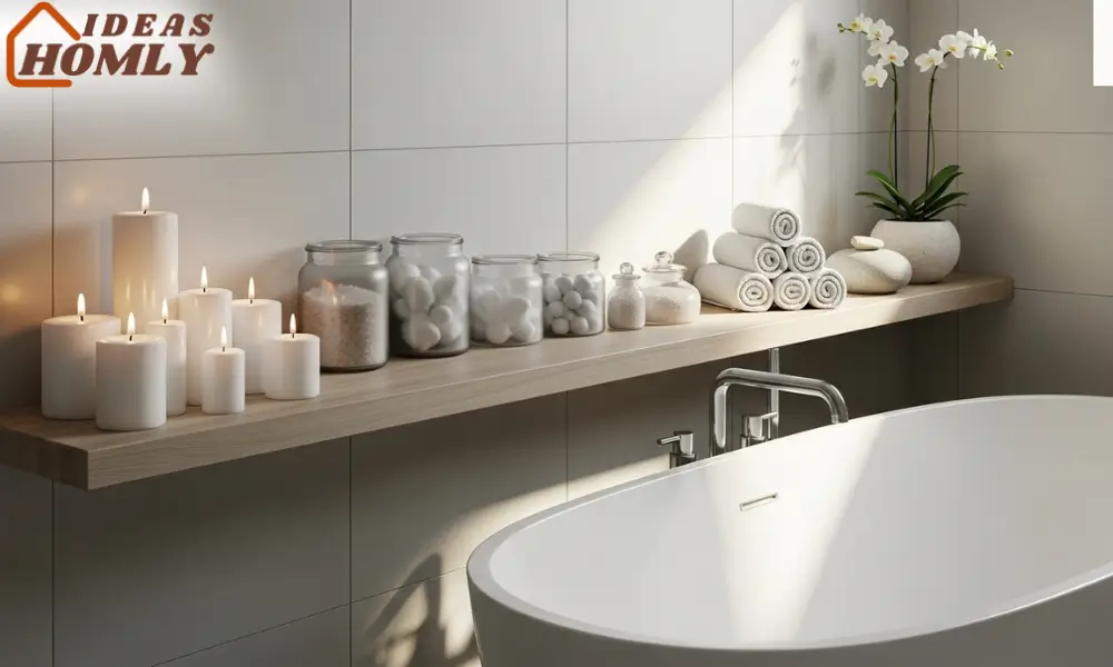 Spa Shelf or Ledge Around the Room