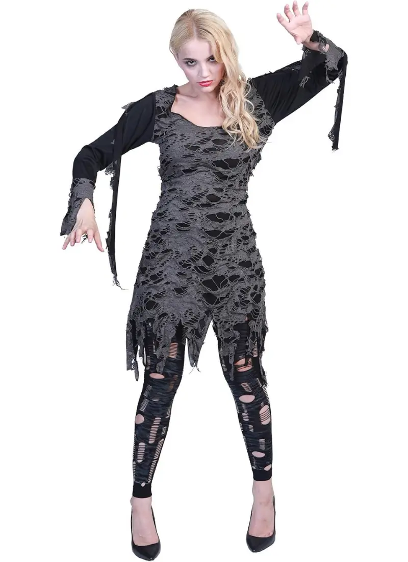 Zombie Halloween Costume for Women