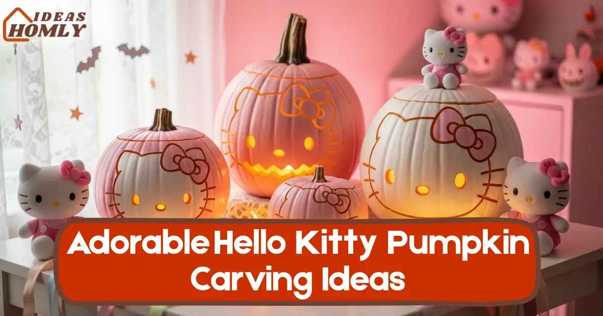 Adorable Hello Kitty Pumpkin Carving Ideas