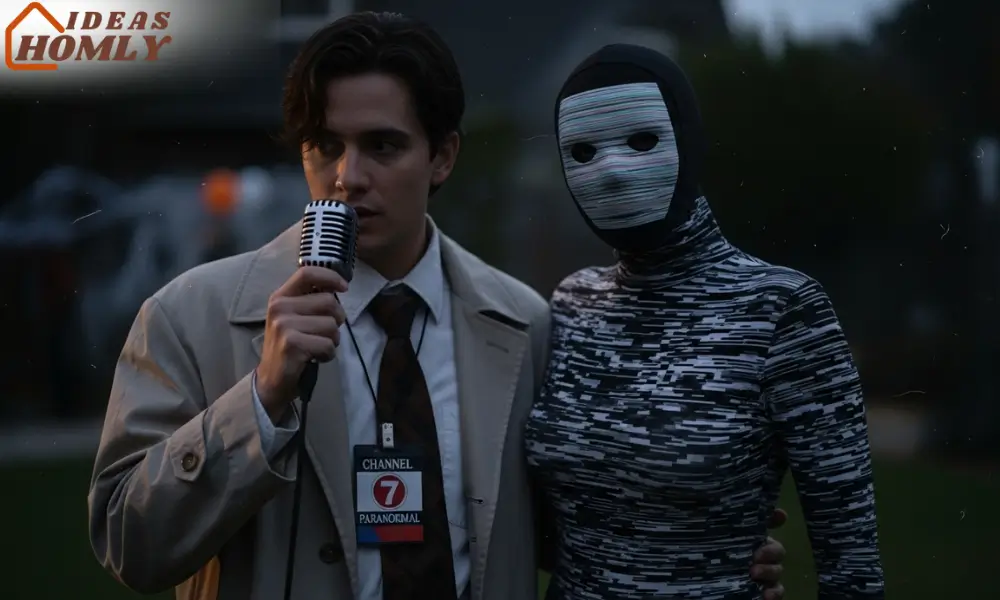 Analog Horror Couple Costume 2025, Reporter & Creepy Entity