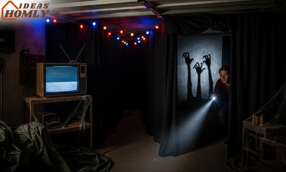 Analog Horror Garage Maze Halloween 2025