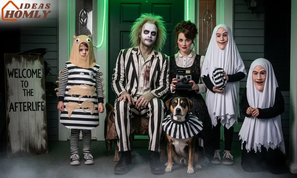 Beetlejuice Family Halloween Costumes, 2025 Movie Inspired