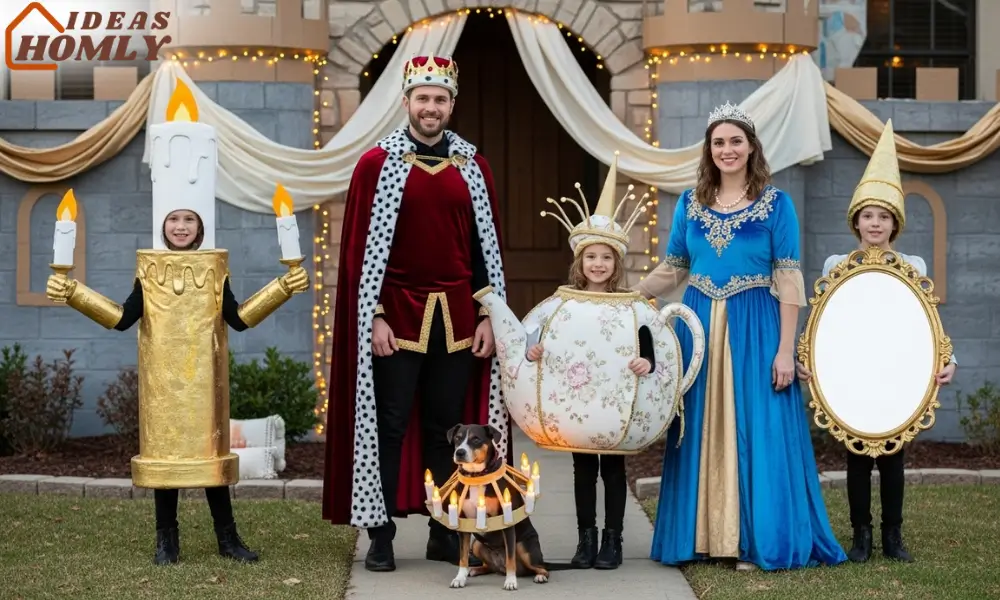 Castle Household Family Costumes, Fairy Tale Halloween 2025