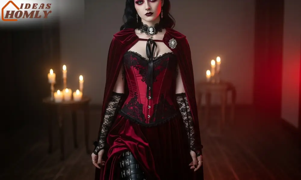 Dark Cherry Aesthetic Halloween Costume 2025