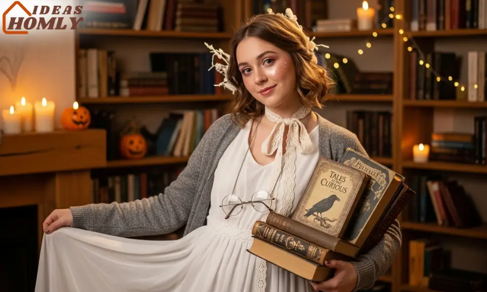 Friendly Ghost Librarian Costume Idea for Teens and Adults 2025