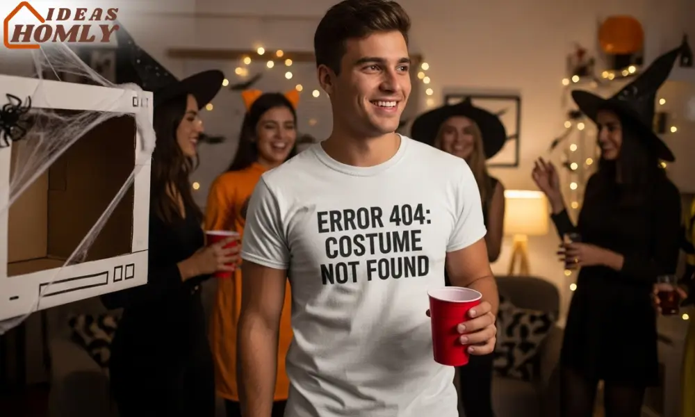 Funny 404 Error Halloween Costume Idea 2025