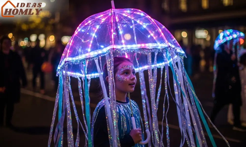 Glowing Jellyfish Halloween Costume Idea for Kids 2025
