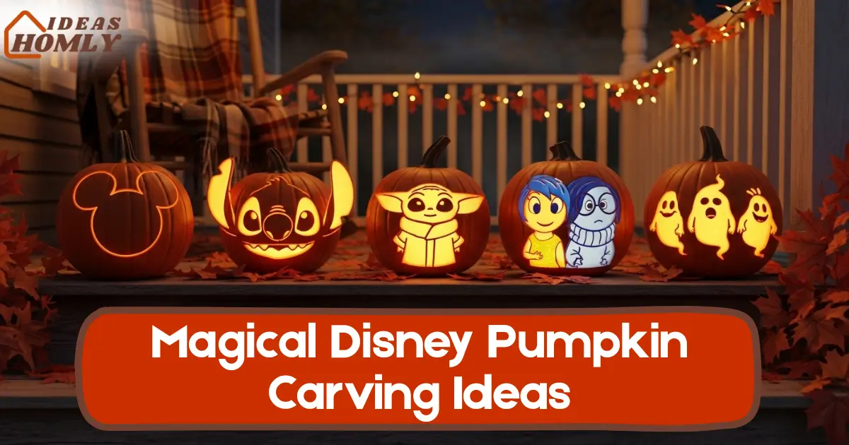 Magical Disney Pumpkin Carving Ideas