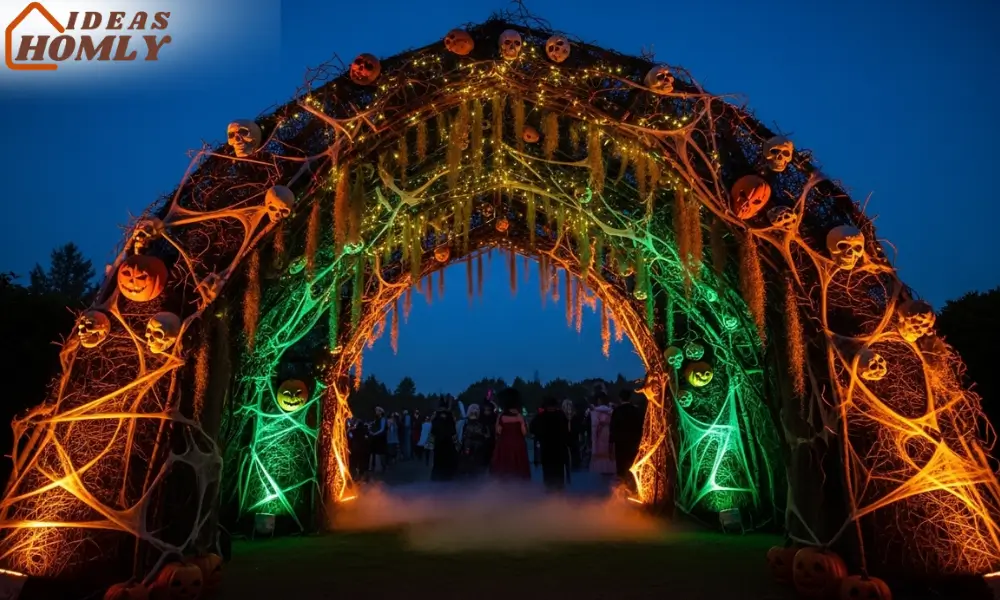 Oversized Entry Arch — “Haunted Halloween Entrance Archway”