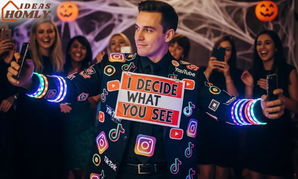 Social Media Algorithm Halloween Costume 2025
