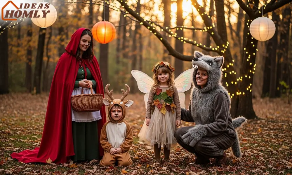 Storybook Forest Family Costumes, Fairytale Halloween 2025