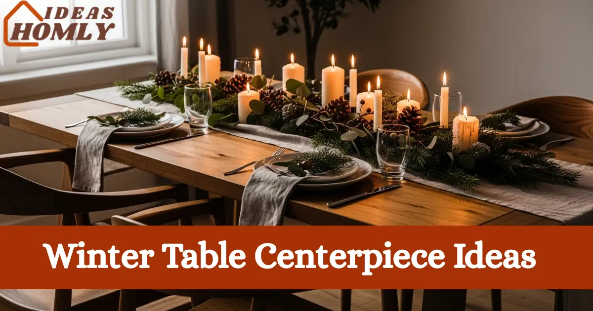 Best Winter Table Centerpiece Ideas