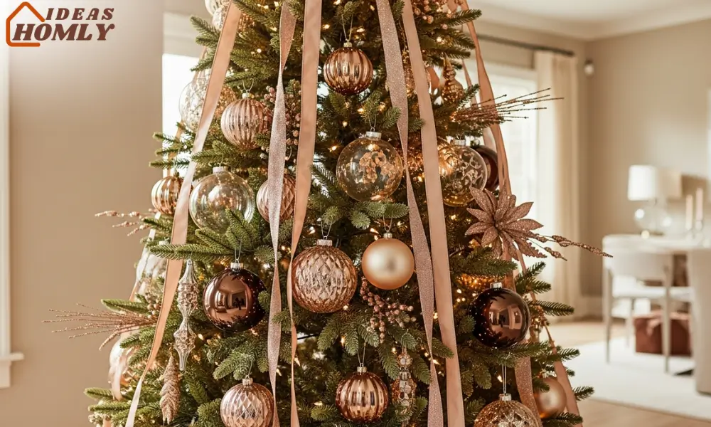 Bronze & Rose Gold Luxe Glam Tree