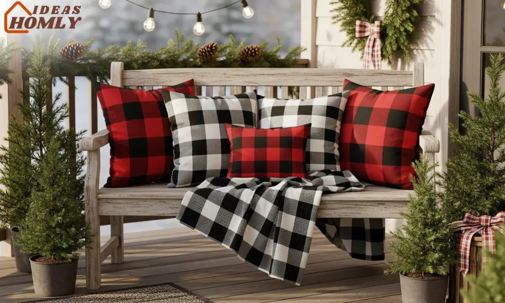 Buffalo Plaid Pillows and Blankets