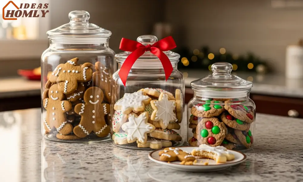 Christmas Cookie Jar Arrangement