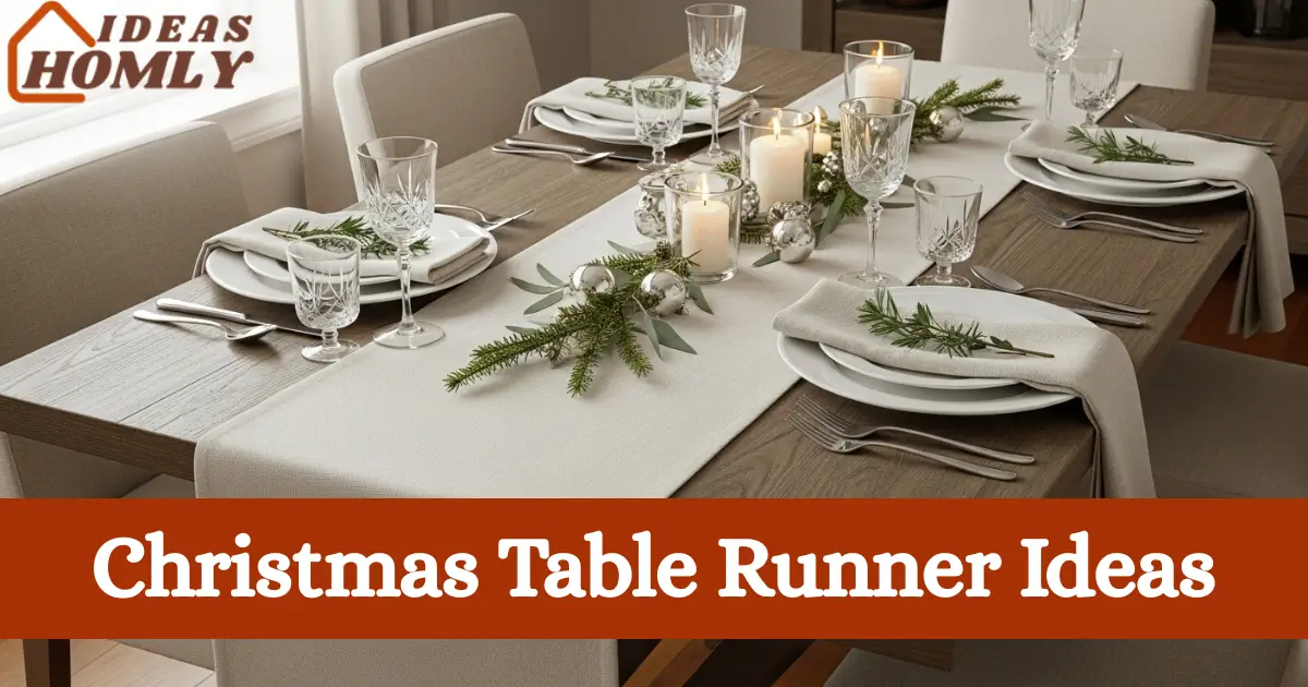 Christmas Table Runner Ideas