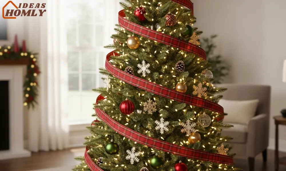 Diagonal Ribbon Wrap