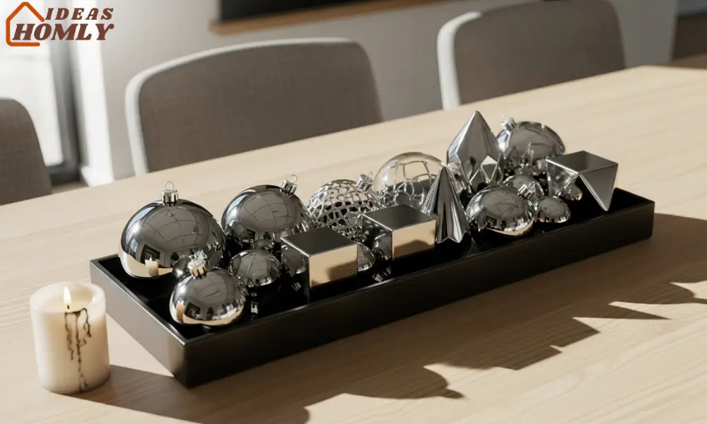 Geometric Ornament Dining Table Display