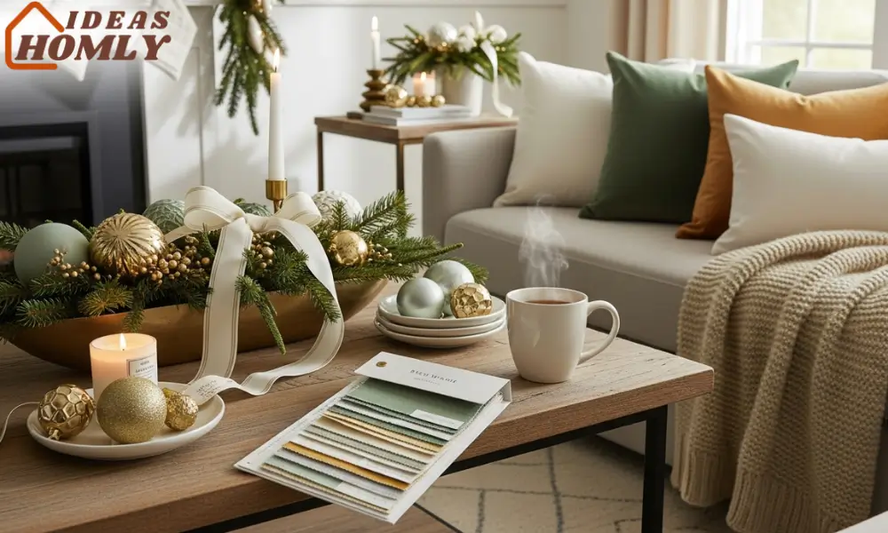 Holiday Color Palette Styling – Matching Christmas Decor Accents