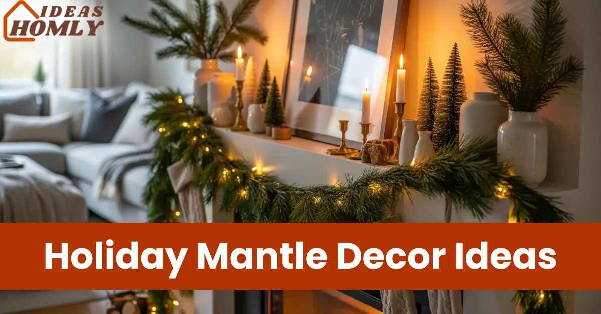 Holiday Mantle Decor Ideas