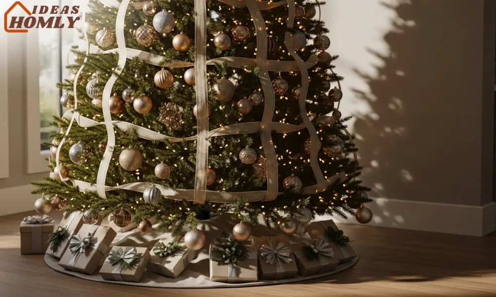 Mixed Metal Christmas Tree