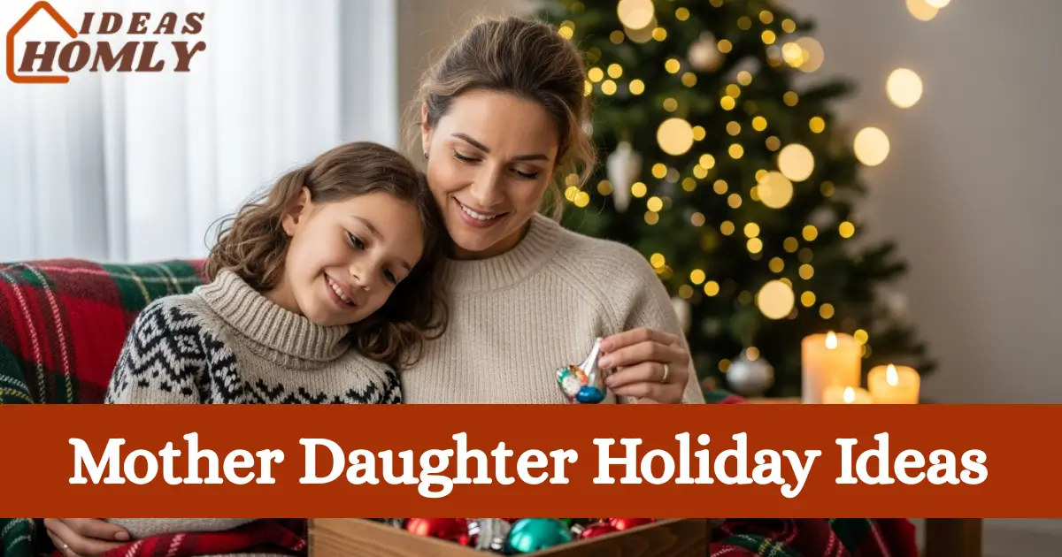 Mother Daughter Holiday Ideas