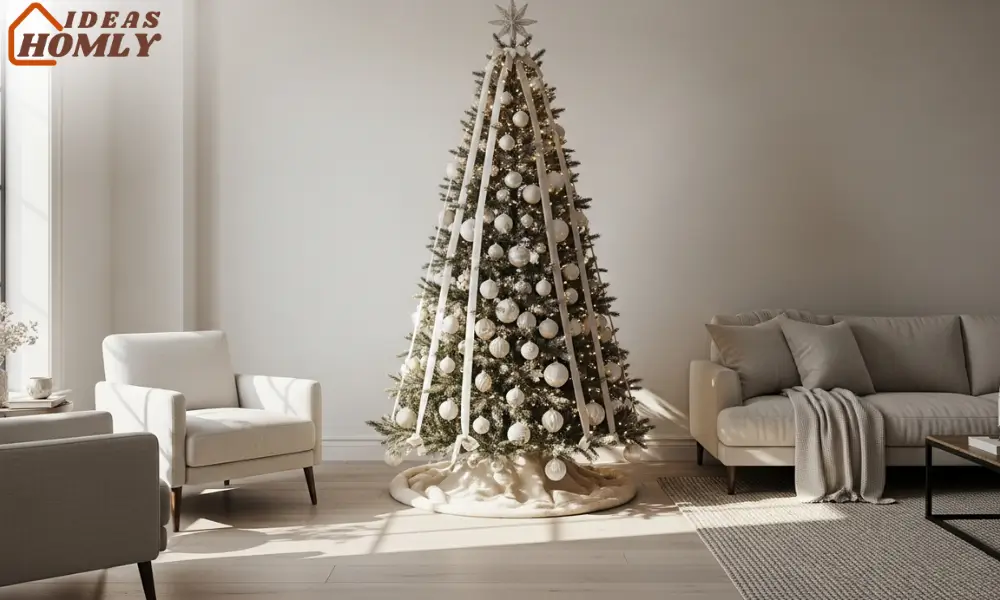 Neutral Monochrome Christmas Tree
