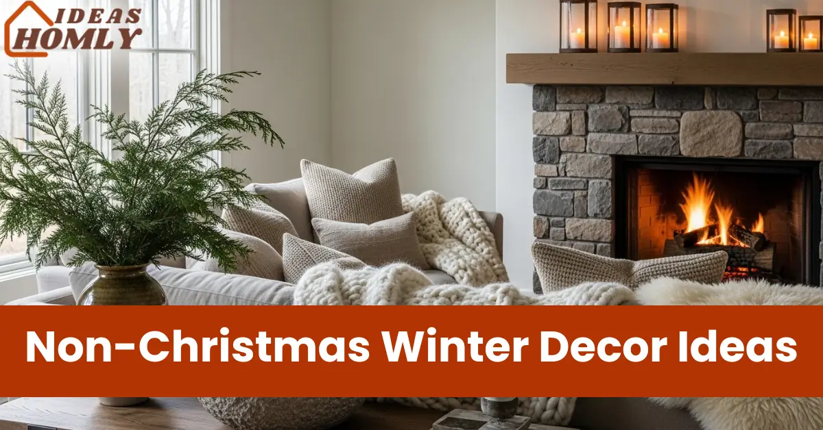 Non Christmas Winter Decor Ideas