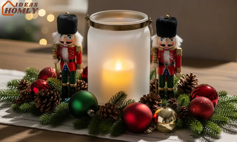 Nutcracker + Lantern Centerpiece