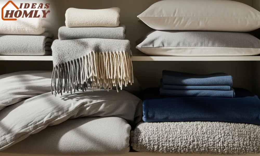 Seasonal Bedding Reset With Winter-Only Sets